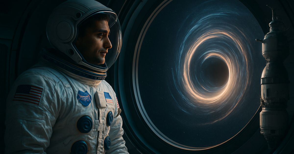 Anil Menon Embarks on ISS Mission to Explore Time Travel