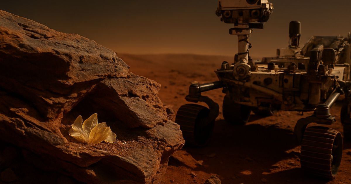 Curiosity Rover Uncovers Sulfur Crystals on Mars