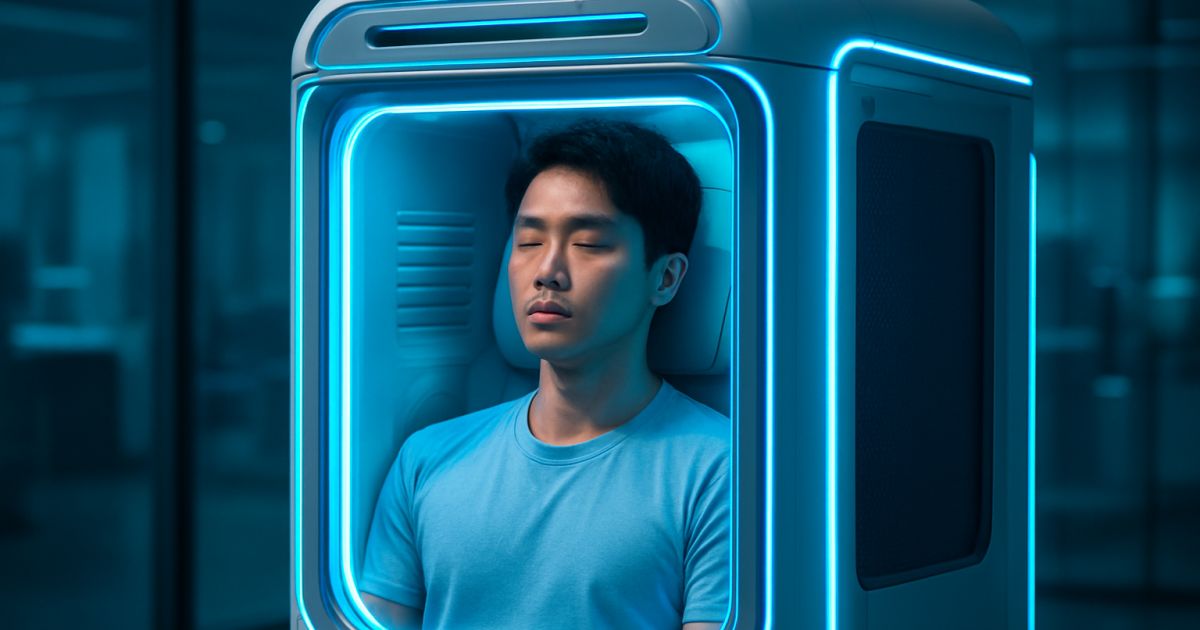 Japan's "Human Fridge" Offers Cool Relief from Scorching Heat